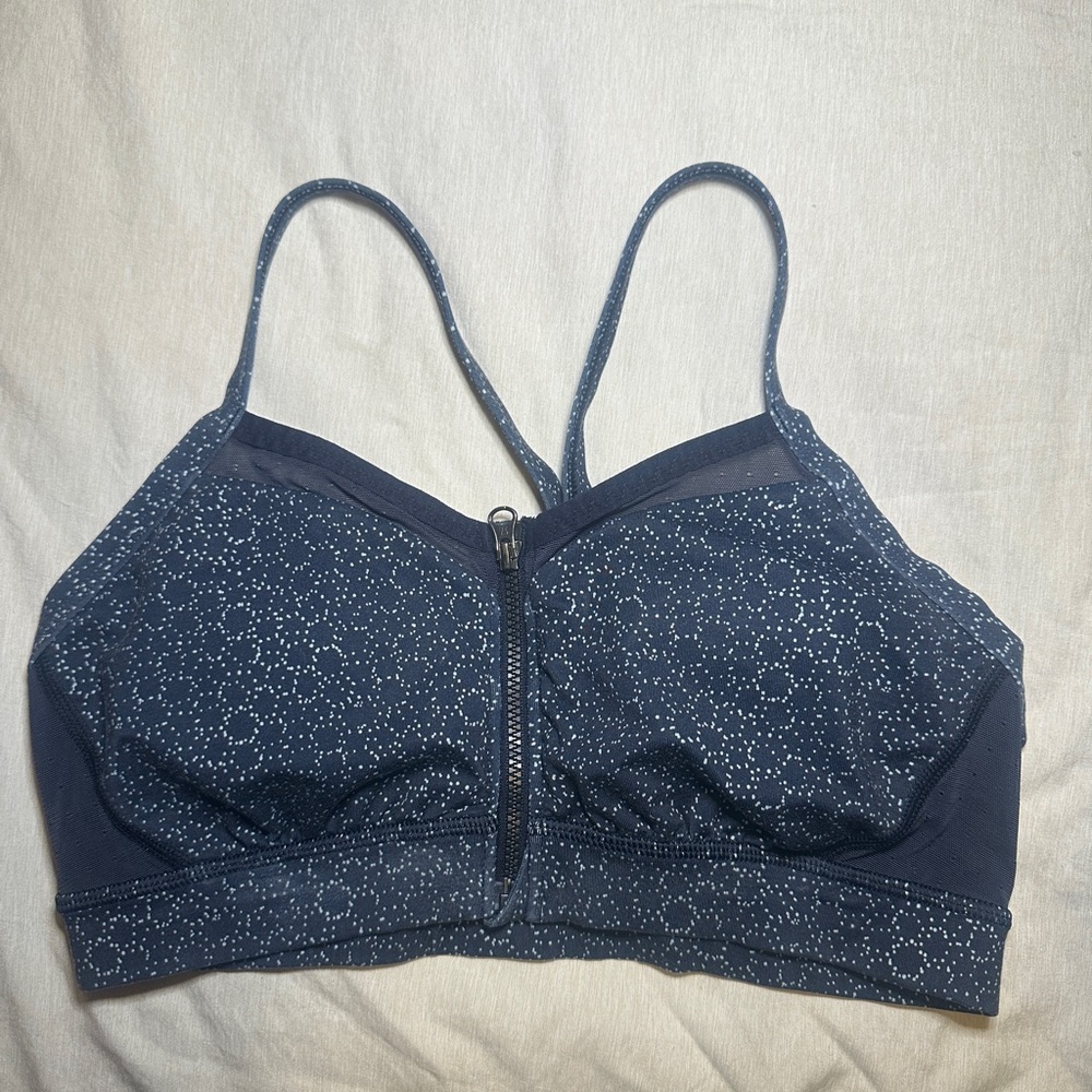 Lululemon Women's Navy Blue Sports Bra